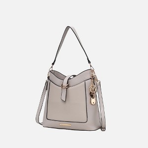 MKF Collection Geneva Vegan Leather Women’s Handbag Shoulder Purse Bag by Mia K - 1 of 4
