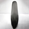 Unique Bargains Women's Human Hair Wigs 39" with Wig Cap Long Hair - 4 of 4