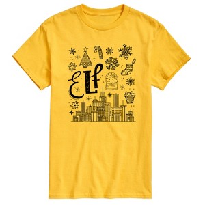 Men's - Elf - Doodle Logo Short Sleeve Graphic T-Shirt - 1 of 4