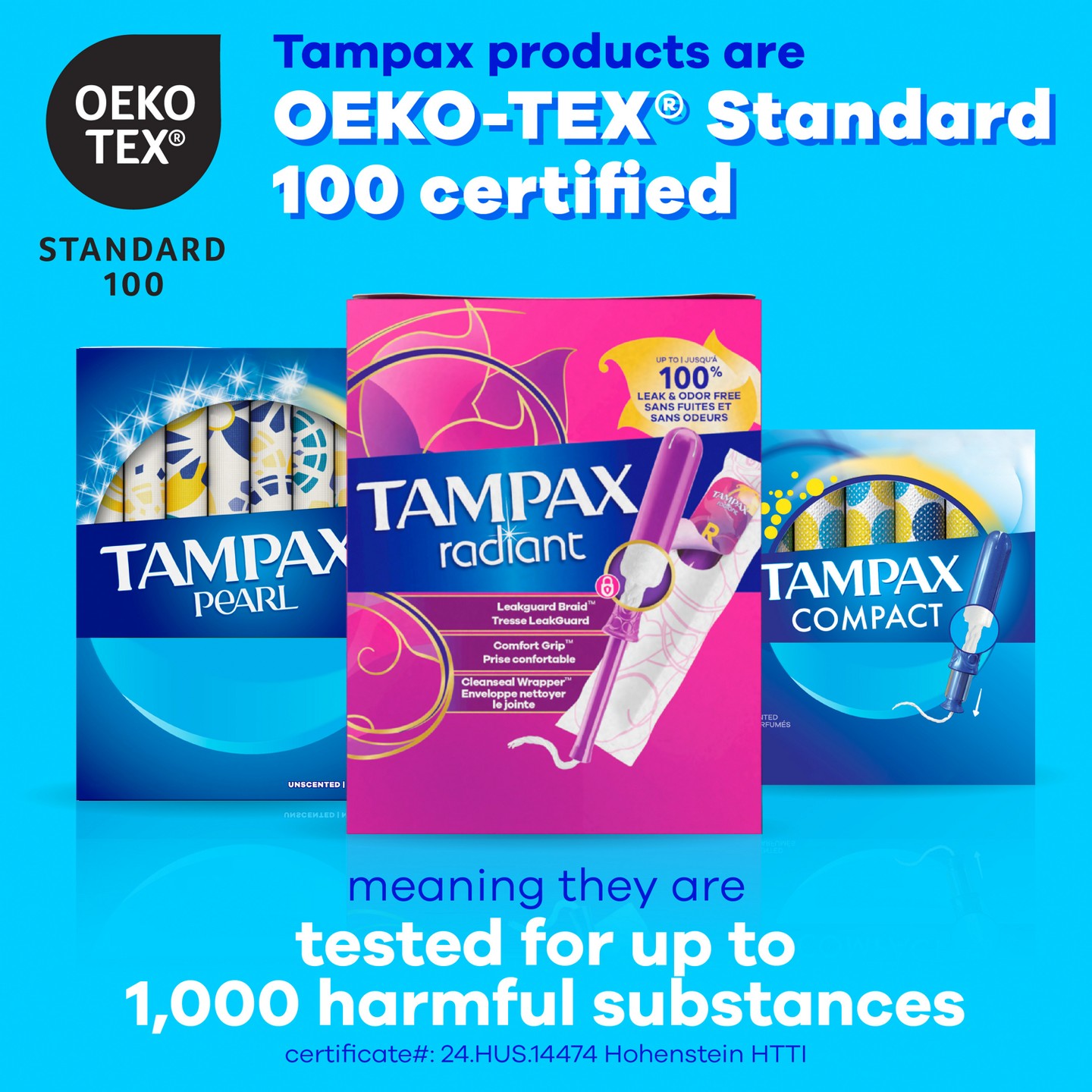 Tampax Pearl Triple Pack with Super/Super Plus/Ultra Absorbency Unscented Plastic Tampons - 34ct — фото 8