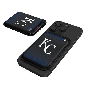 Keyscaper MLB American League Teams Linen Black Magnetic Credit Card Wallet - 1 of 3