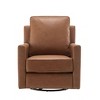Swivel Glider Club Chair - WOVENBYRD - 3 of 4