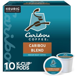 Caribou Coffee Caribou Blend Medium Roast Keurig K-Cup Coffee Pods - 1 of 4