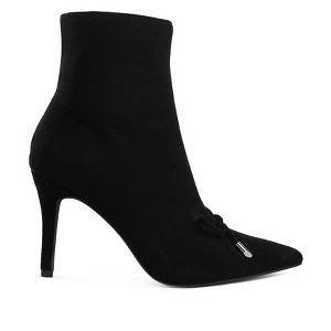 Dapers Bow Detail Ankle Women Boots - 1 of 4