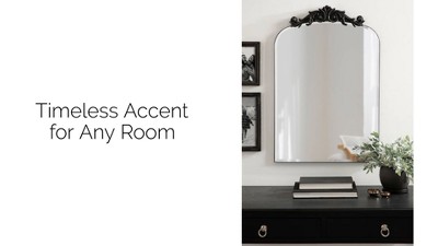Arendahl Antique Gold Arch 20"x30" Frameless Vanity Mirror