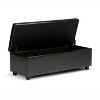 CAVINAS Linen Storage Ottoman Bench with Tufted Diamond Detail and Nailhead Trim,Storage Benches for Living Room,Bedroom - 2 of 4