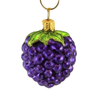 Holiday Ornament 2.0" Blackberry Nutrients Essential Fruit  -  Tree Ornaments