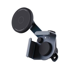 HTUTWOO Tesla Charger Holder Model 3 with, 360° Dock Base Air Vent, Mobile Magsafe Phone Mount, for All 4-6.9 Inches Smartphones, Anti-Slip Mount - 1 of 4