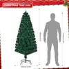 SUGIFT 6ft Pre-Lit Fiber Optic Artificial Christmas Tree,  Xmas Tree with Colorful 235 LED Lights and 230 Branch Tips - 4 of 4