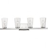 Livex Lighting Cityview 4 - Light Vanity in  Polished Chrome - 3 of 4