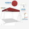EAGLE PEAK Slant Leg Pop-up Canopy Tent Easy One Person Setup Instant Outdoor Beach Canopy Folding Portable Sports Shelter - 4 of 4