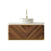GDFStudio Alejandro Modern Bathroom Vanity with Sintered Stone Countertop and Ceramic Vessel Sink - 4 of 4