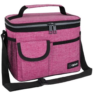 OPUX Large Insulated Lunch Bag Men Women, Leakproof Thermal Reusable Soft Cooler Tote Work School Adult Kid Boy Girl - 1 of 4