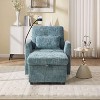 ORRD Chenille Lazy Sofa Recliner, Single Lounge Chair with Storage Backrest & Phone Holder for Living Room or Bedroom - 3 of 4