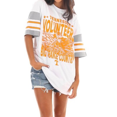 Women's Tennessee Sports Stripe Raglan Tee - Gameday Couture