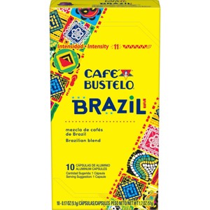 Café Bustelo Brazil Dark Roast Espresso Capsules - 10ct - 1 of 4