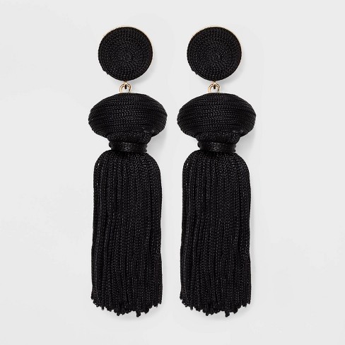 Pom pom store earrings target