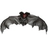 HalloweenCostumes.com  Black Bat Decoration, Black/White - 3 of 4