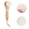 Unique Bargains Soft Nanofiber Hair Cleansing Brush with Dots Long Handle 1 Pc - 3 of 4