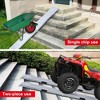Pack of 2 Steel Loading Ramps, Heavy Duty Folding Ramp, Portable Anti-Slip Wear-Resistant Access Ramp, 950Lbs Capacity Max for ATV, Motorcycle, Truck - 3 of 4