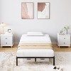 Metal Bed Frame,Heavy Duty Steel Slats Support Platform Bed with Under Bed Storage for Bedroom Apartment-No Box Spring Needed,Noise Free,Easy Assembly - 3 of 4