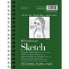 Strathmore 400 Series Sketch Pad, Recycled, Side Wire Binding, 100 Sheet, 5.5x8.5 inch, Pack of 3 - 2 of 4
