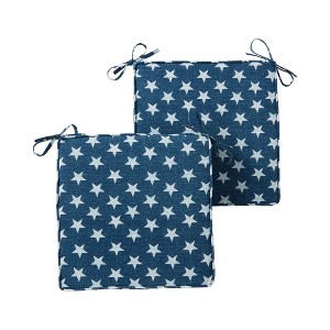 18in Square Outdoor Chair Pad (2-Pack) - 1 of 4