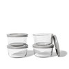 Dura Culina® 8pc (Set of 4) 1 Cup Size Glass Food Round Storage Set - 3 of 4