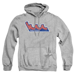 Men's Kingsborough Community College Distressed Primary Logo Pull-Over Hoodie - 1 of 4