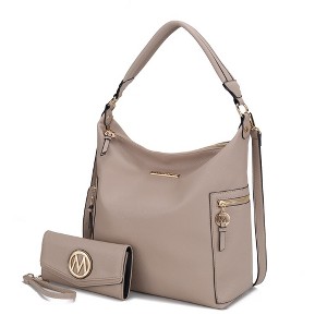MKF Collection Ophelia Vegan Leather Women’s Hobo Bag with Wallet by Mia K - 1 of 4