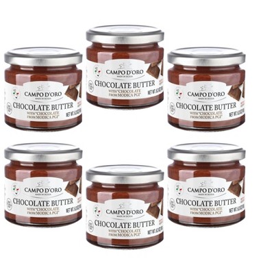 Campo D'Oro Chocolate Butter - Case of 6/6.3 oz