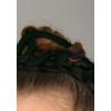 HalloweenCostumes.com  Women Women's Medusa Snake Hair Accessory Kit, Green/Green - 3 of 4