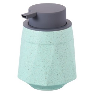 Unique Bargains Bathroom Kitchen Pump Ceramic Foaming Soap Dispenser 13.5oz - 1 of 4