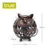 True Whiskers Cat Cork Holder, Stainless Steel with Rustic Finish, Set of 1, 6.8" - 3 of 4