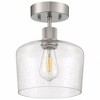 Access Lighting Port Nine 1 - Light Flush Mount in  Brushed Steel - 4 of 4