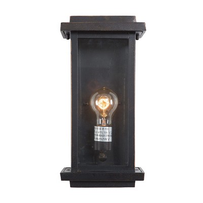 Ashlan Oil Rubbed Bronze Outdoor Wall Lantern Sconce