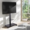 Artloge Mobile TV Stand Portable Tilt TV Adjustable Height Rolling Cart with Wheels & Shelf for 32-70" TV LCD LED Flat Screen - 3 of 4