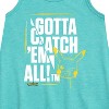 - Pokémon - Gotta Catch Em All Graphic Sleeveless Aline Dress - 2 of 3