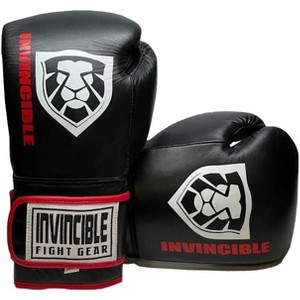 Amber Fight Gear All Leather Bag Gloves – Ideal for Boxing, Fitness, Sparring, Kickboxing, MMA & Thai Pad Training. - 1 of 1