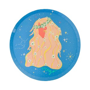 Jollity & Co. - Zodiac Virgo Dinner Plates - Pack of 8 Dinner Plates - 1 of 4