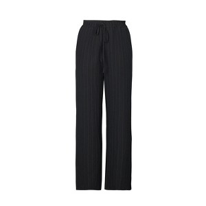 Clearlove Womens Pleated Wide Leg Pants Casual High Waisted Drawstring Slacks Dressy Palazzo Pants with Pockets - 1 of 4