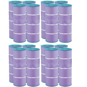 Hurricane 16 Pack HF7483-04P Platinum Purple Pool Filter Cartridge Replacement for PA81-4-M, Unicel C-7483, Filbur FC-1225, Hayward SwimClear C3030 - 1 of 4