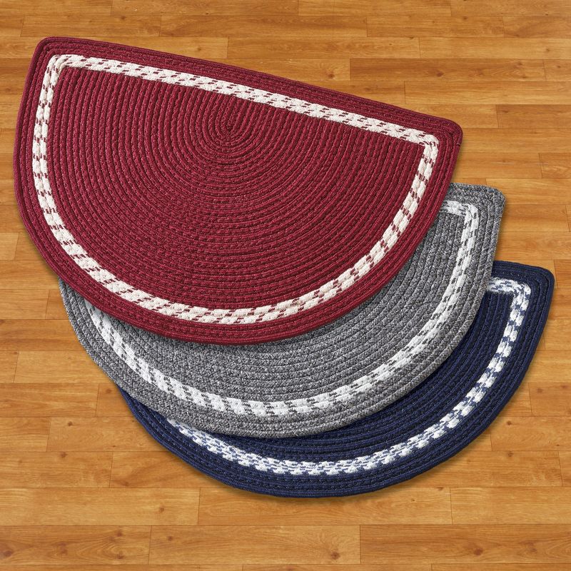 Collections Etc Durable Braided Versatile Classic Accent Rug, 3 of 5