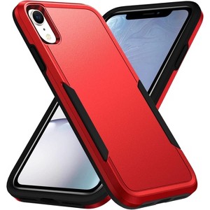 Entronix Case Compatible with iPhone XR - Soft-Touch Dual-Layer Sleek Cover - 1 of 4