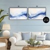 Stupell Industries Dreamy Indigo Mist 2pc Framed Giclee Art Set, Black, 30" x 20" - 3 of 4
