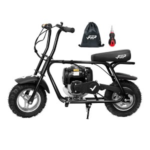 FRP MB40 Kids Mini Bike, 40CC 4-Stroke Gas Engine, Easy Assembly, No Oil Mixing, Touch Protection, 18 MPH, Supports Up to 165 LBS - 1 of 4