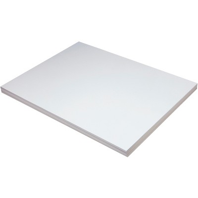 Pacon Medium Weight Tagboard, 18 x 24 Inches, 9 Pt, White, pk of 100