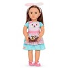 Our Generation Rabbits & Carrots Bunny-Themed Baking Outfit for 18" Dolls - image 2 of 4