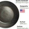 Good Directions 33" Copper Buddha Bird Bath - Pewter - 3 of 4