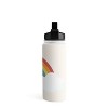 Avenie Vintage Rainbow with Clouds Water Bottle - Society6 - image 3 of 4